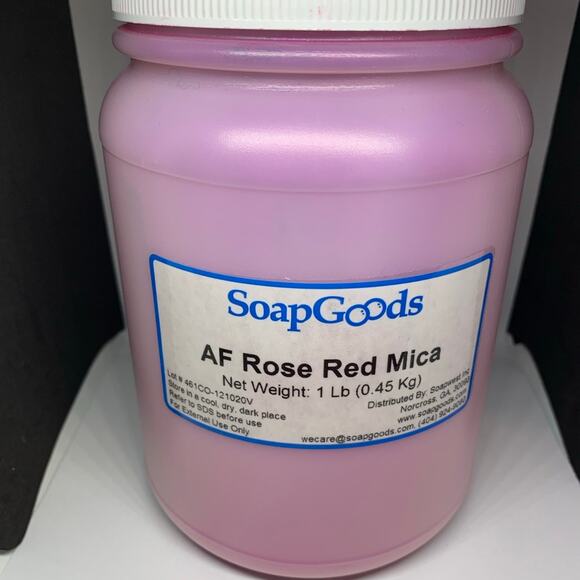 Soap Goods AF Rose  Red Mica & Cold Press Milky Way Soap Stamp - Picture 2 of 6